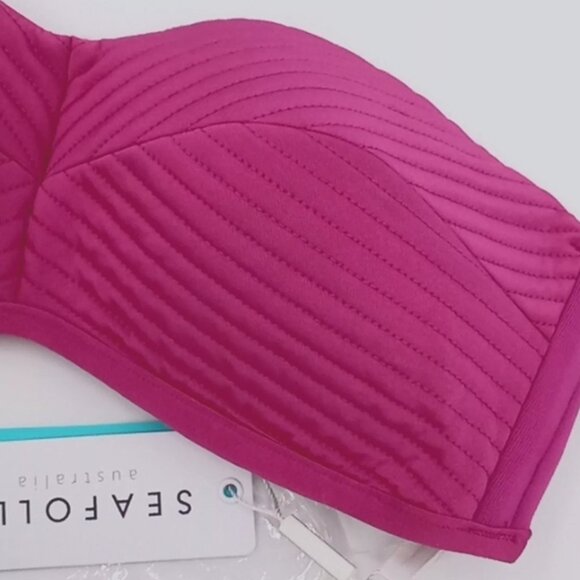 Brand New Seafolly Women's Quilted Bustier Bikini Top - Picture 10 of 13